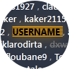 Halloween username style